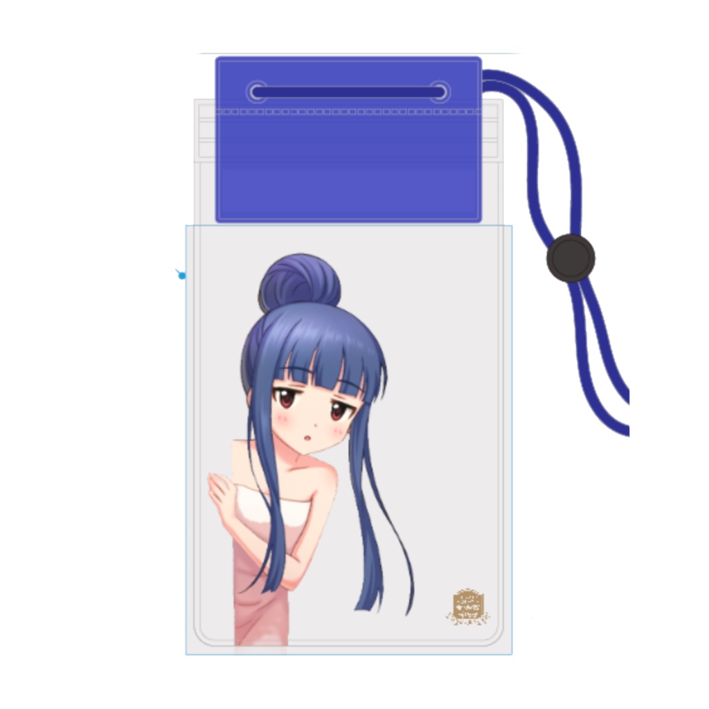 お風呂姿 防水スマホケース 貴重品入れ