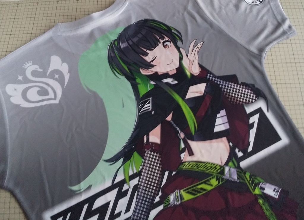 黛冬優子 両面フルグラフィックTシャツ