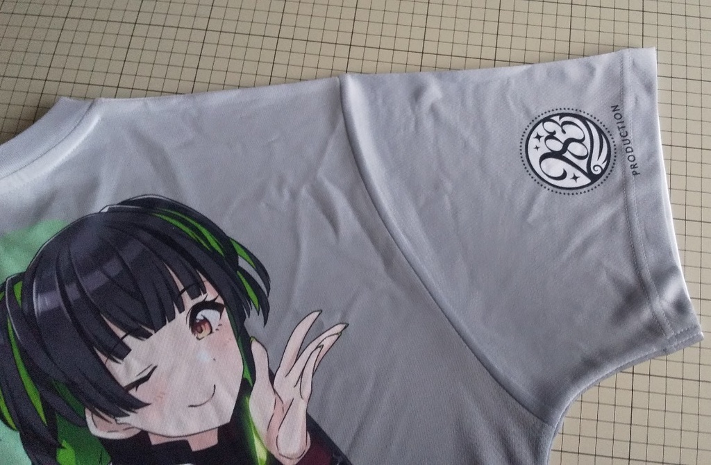 黛冬優子 両面フルグラフィックTシャツ