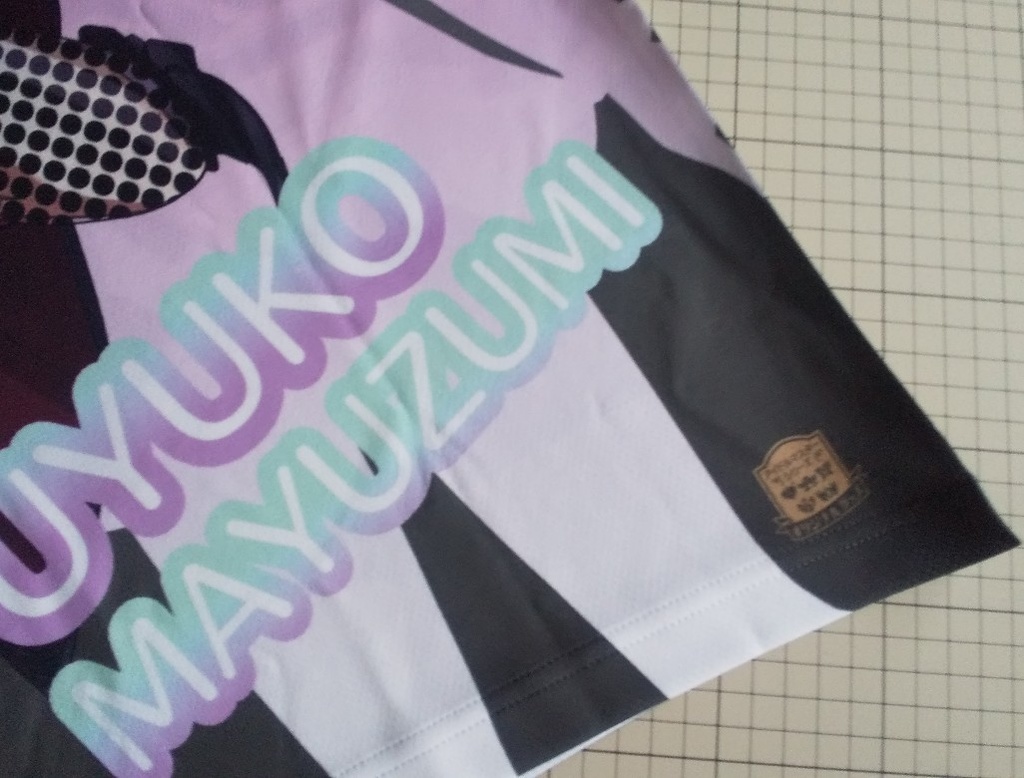 黛冬優子 両面フルグラフィックTシャツ