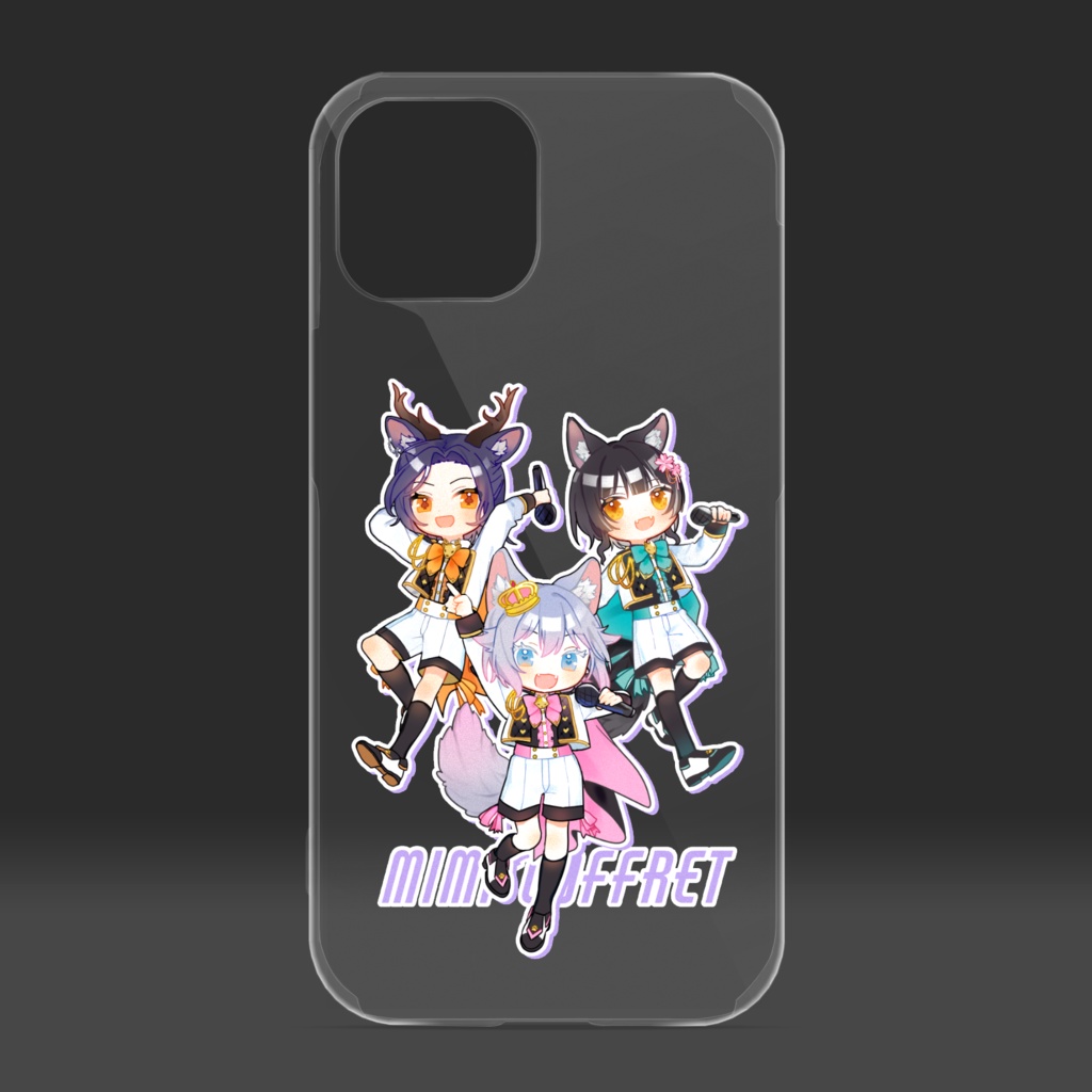 mimi*coffret iPhoneケース