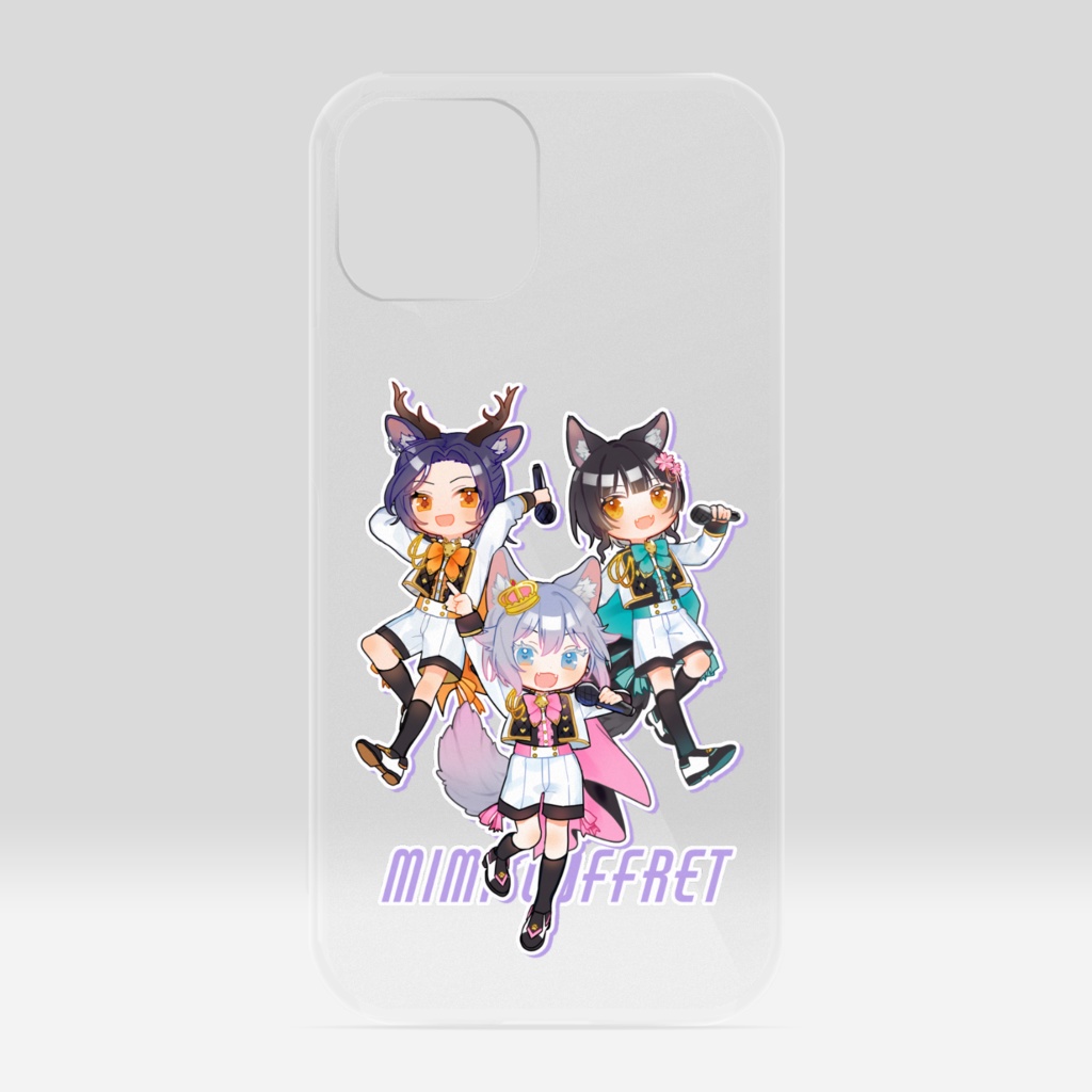 mimi*coffret iPhoneケース