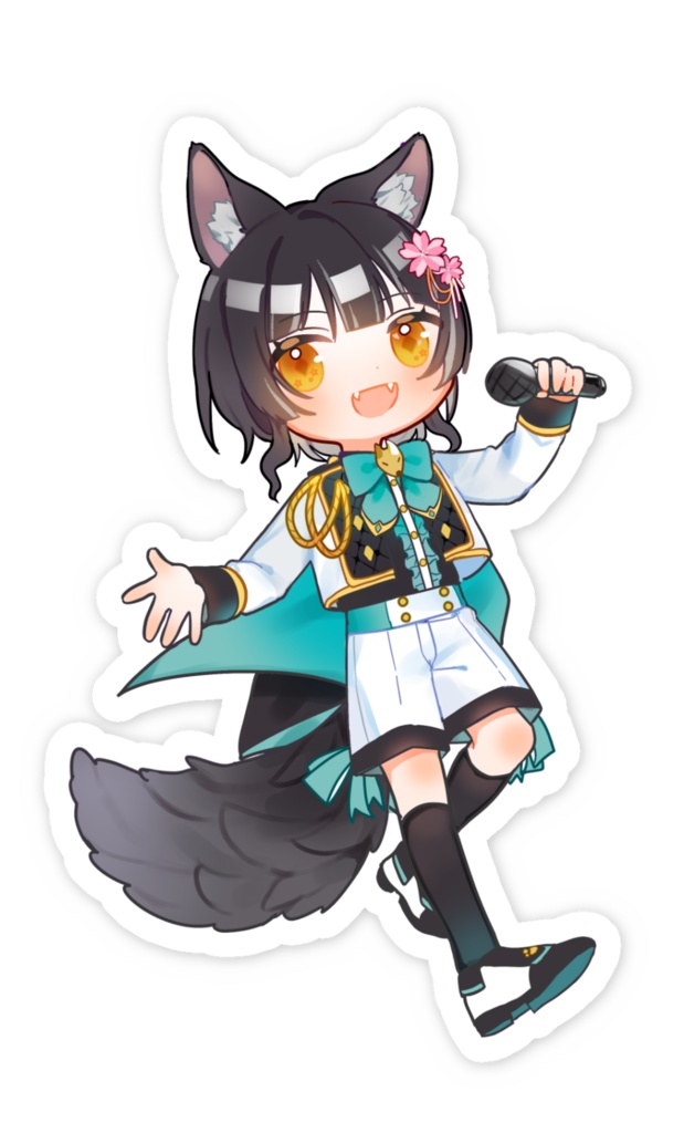 mimi*coffret スマホステッカー