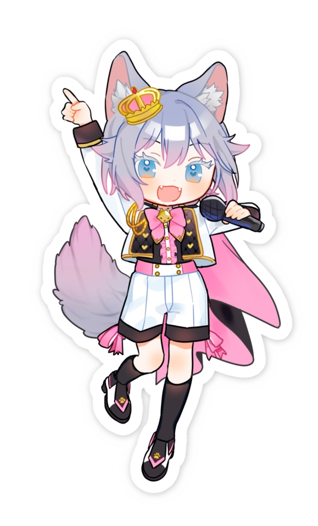 mimi*coffret スマホステッカー