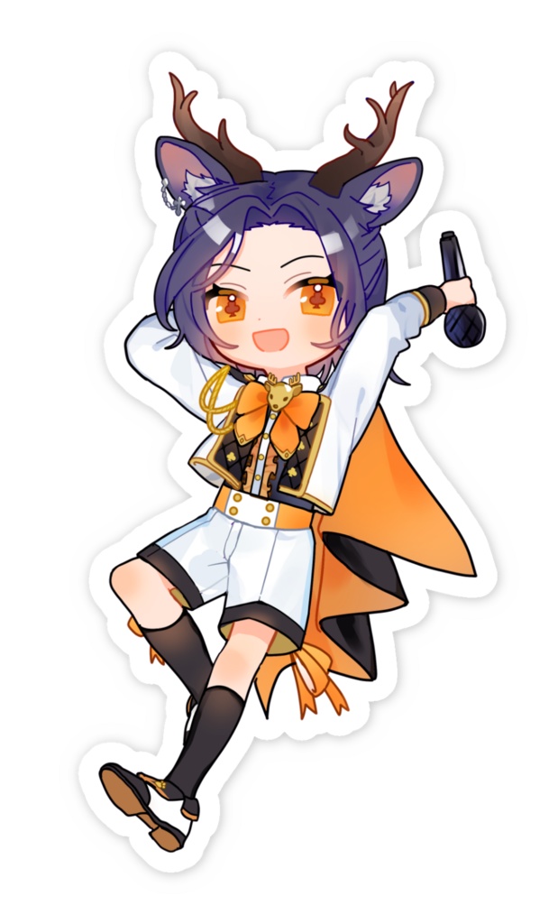 mimi*coffret スマホステッカー