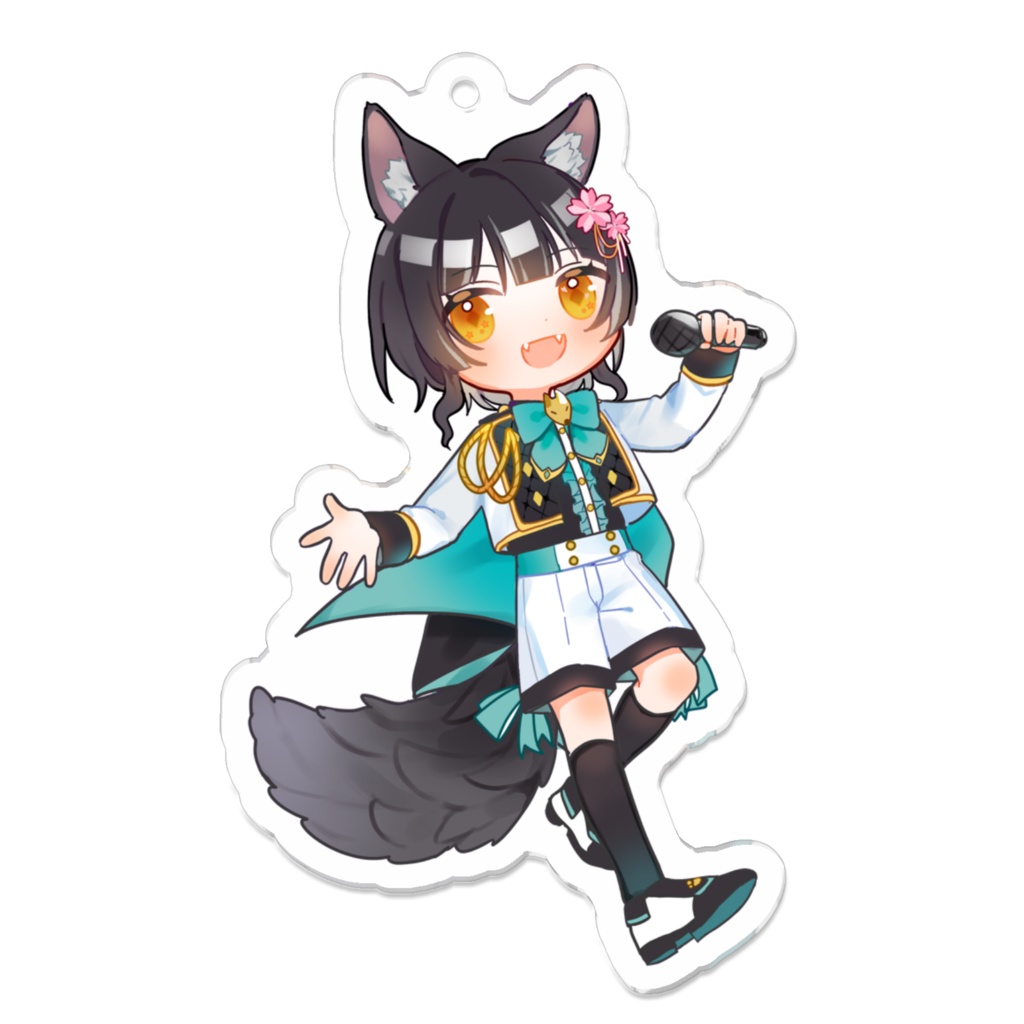 mimi*cofftret アクリルキーホルダー