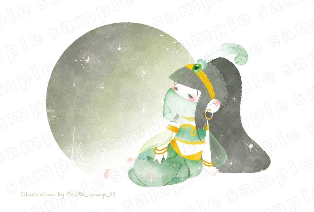 【水彩紙】ポストカード 5種