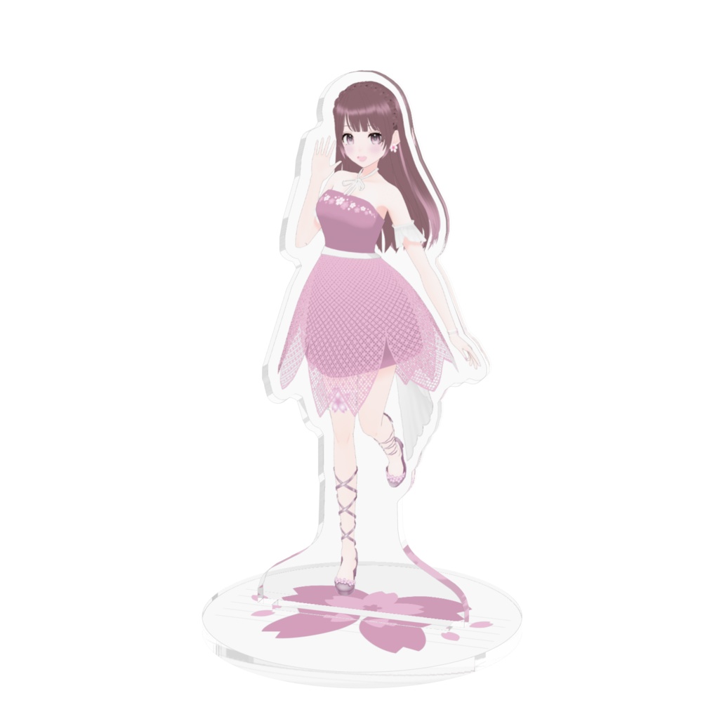 桜えみ 新3Dモデル アクリルスタンド