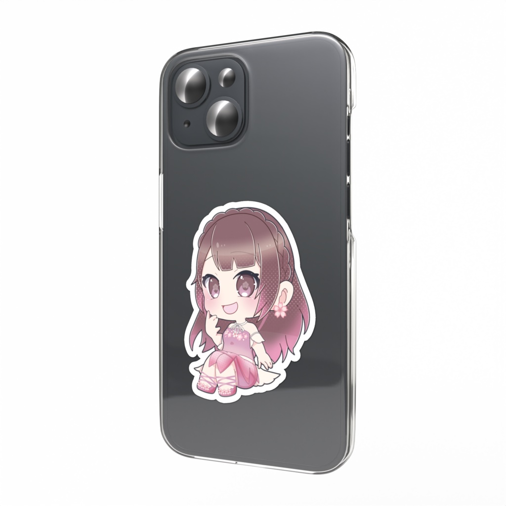 桜えみ 新3Dモデル SD スマホステッカー