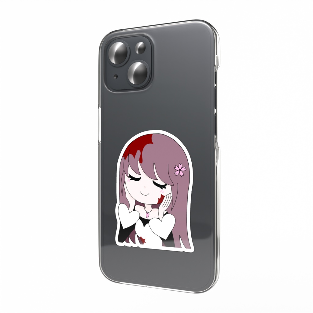 桜えみ 我儘姫 スマホステッカー 04