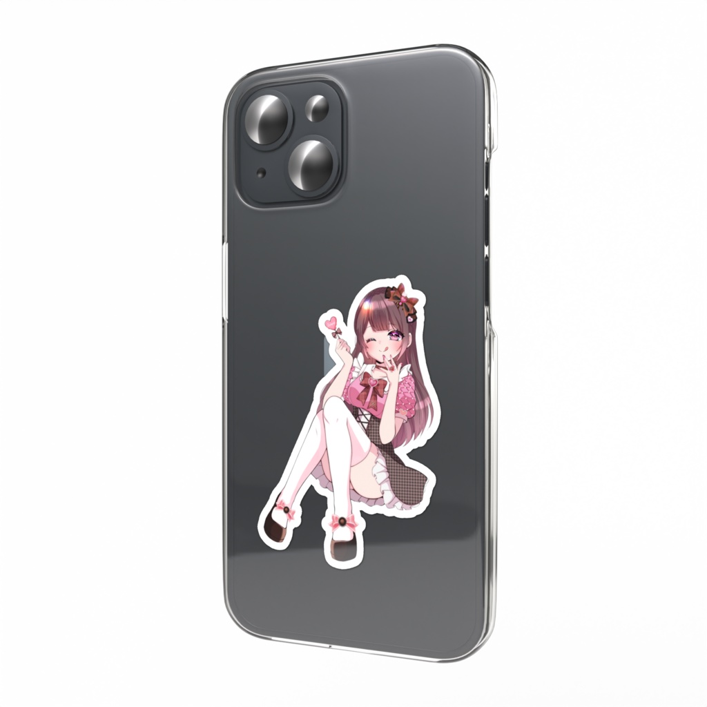 桜えみ バレンタイン2026 スマホステッカー