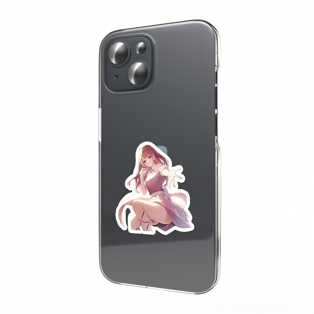 桜えみ Sakura with You スマホステッカー