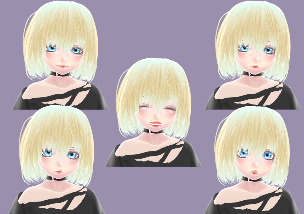 オリジナルVRMモデル「リア」