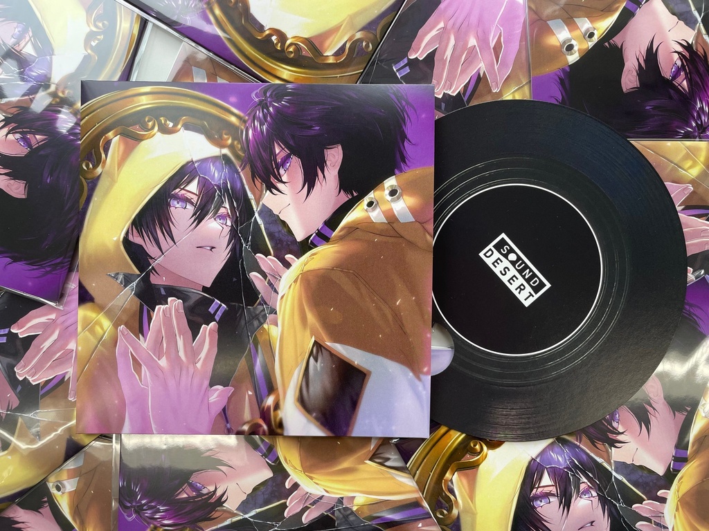 れれい Flash Out (レコード風アートアイテム)