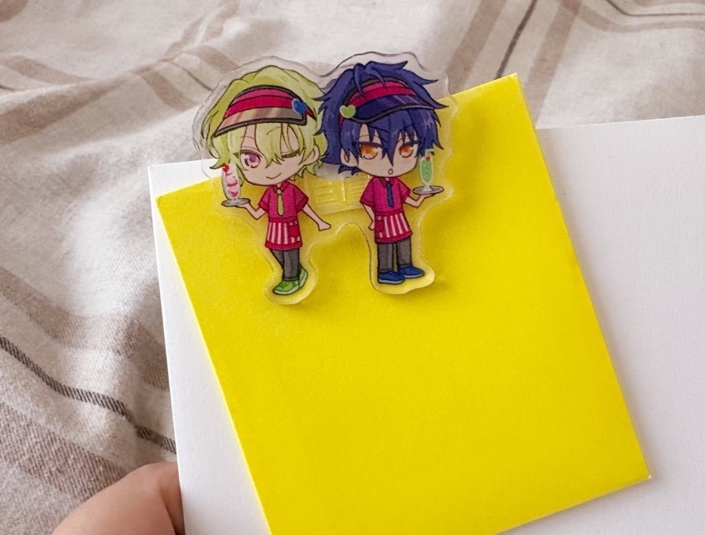 ダイナーEveさんアクリルクリップ