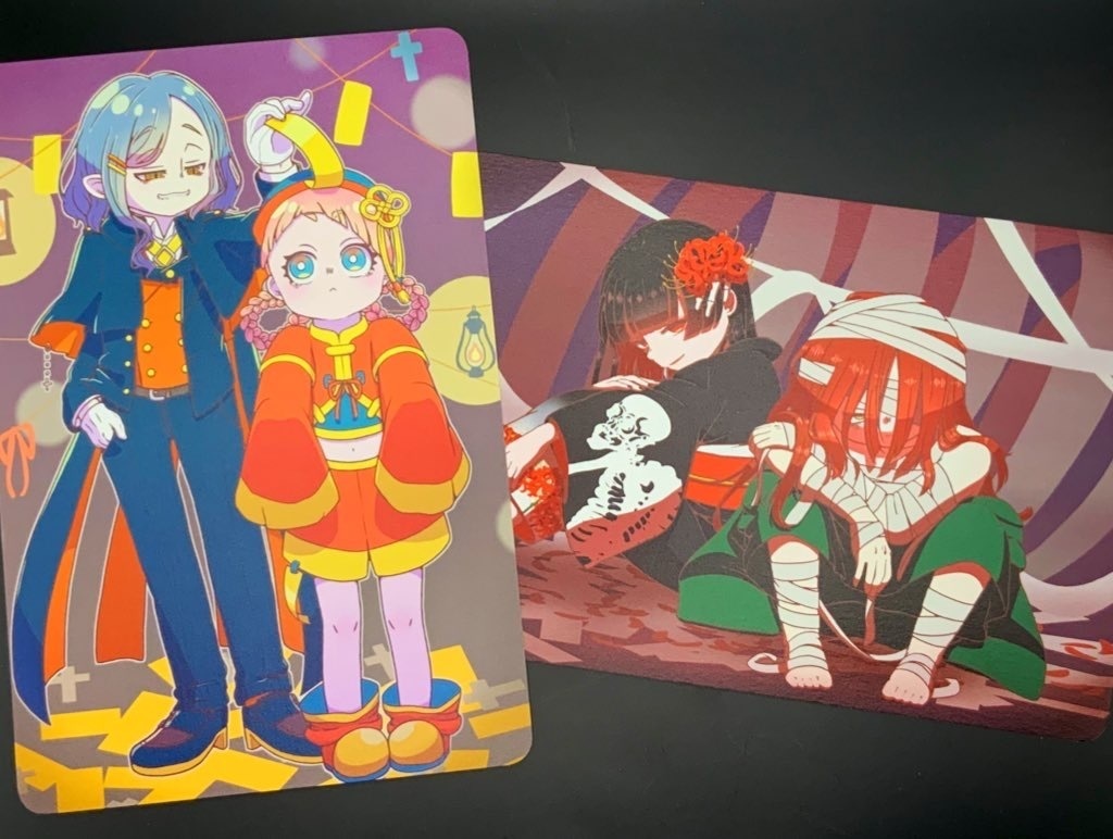 ポストカード(2種・ハロウィン)