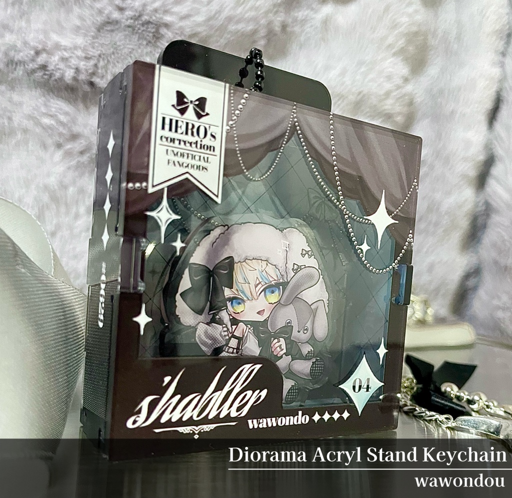 【非公式】ジオラマアクリルスタンドキーホルダー(全8種)