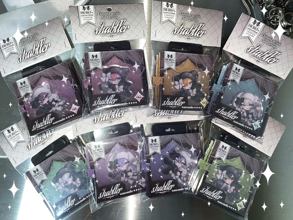 【非公式】ジオラマアクリルスタンドキーホルダー(全8種)