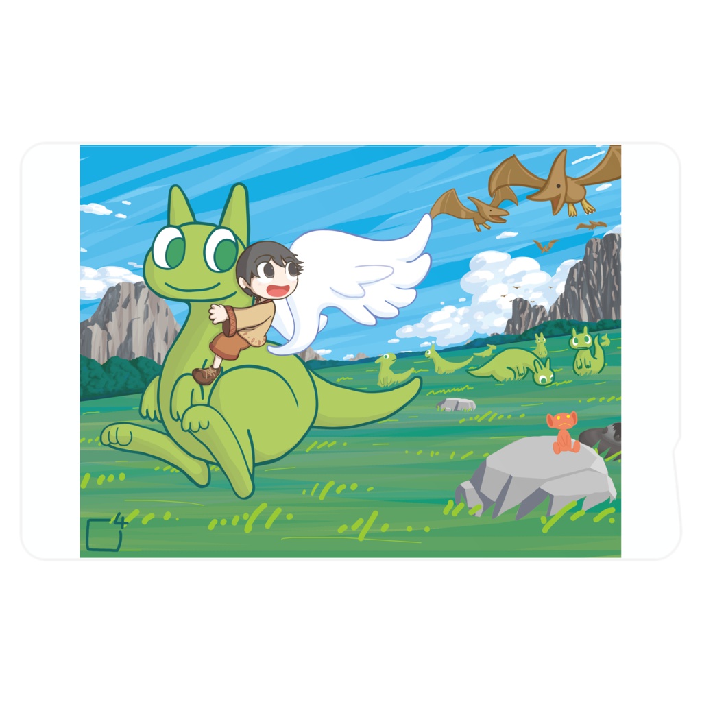 だれもしらない。ステッカー