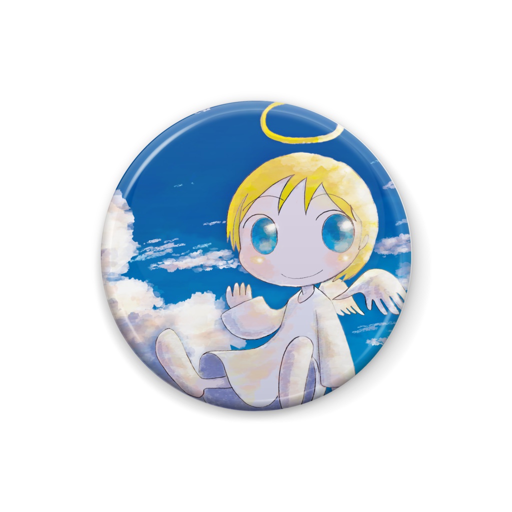 空の向こうに憧れてやまずバッジ