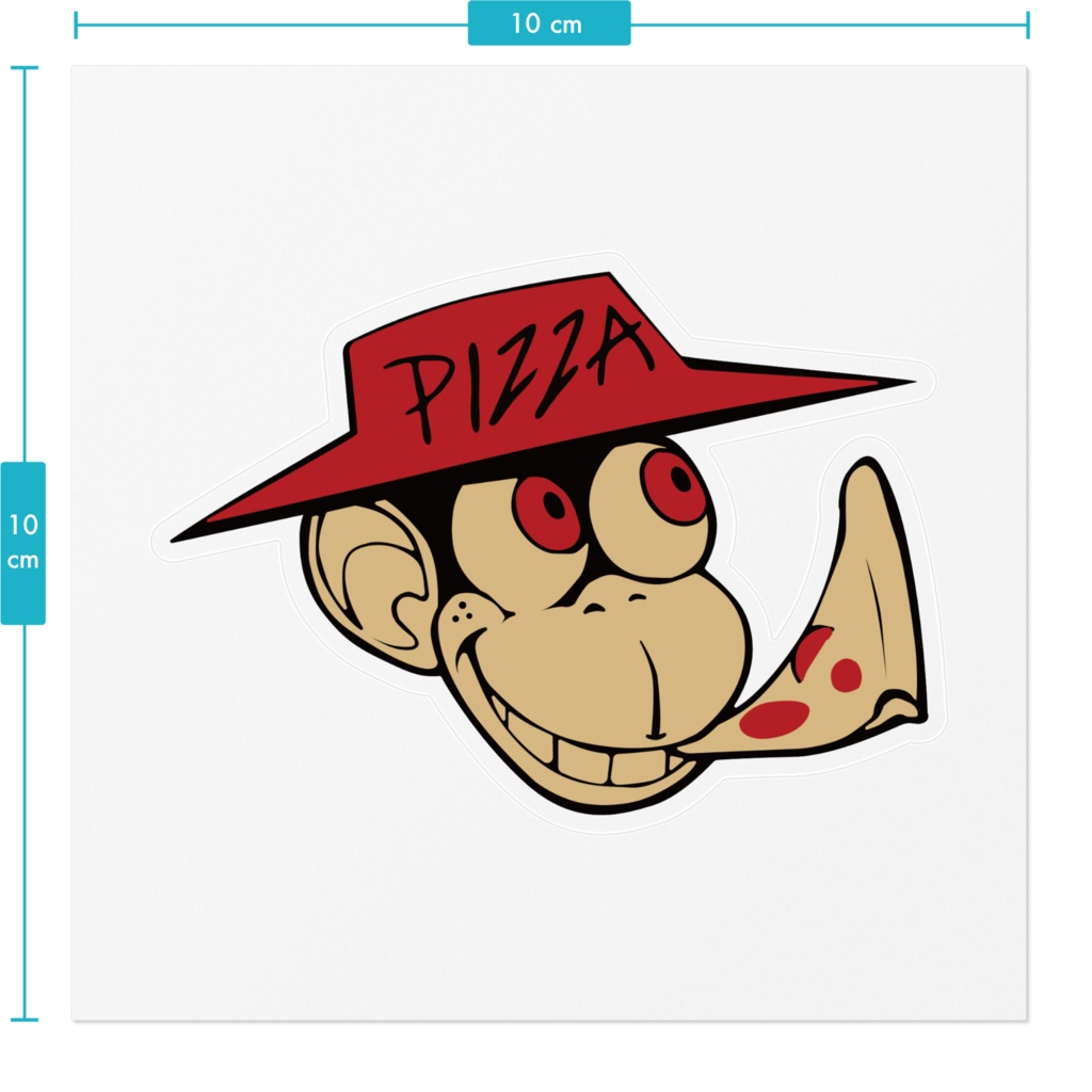 ピザールステッカー