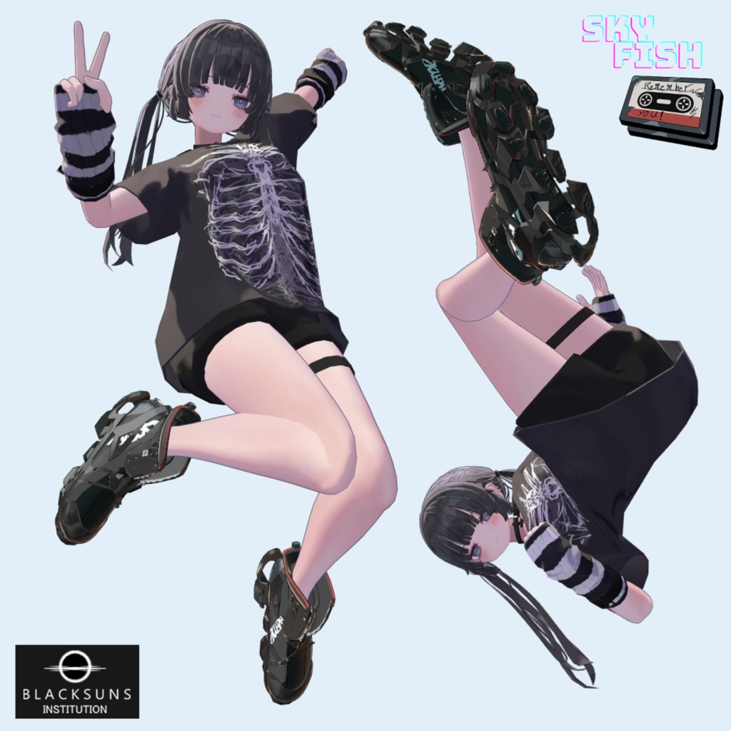 【スニーカー】 『Skyfish』 【VRC】#BSI