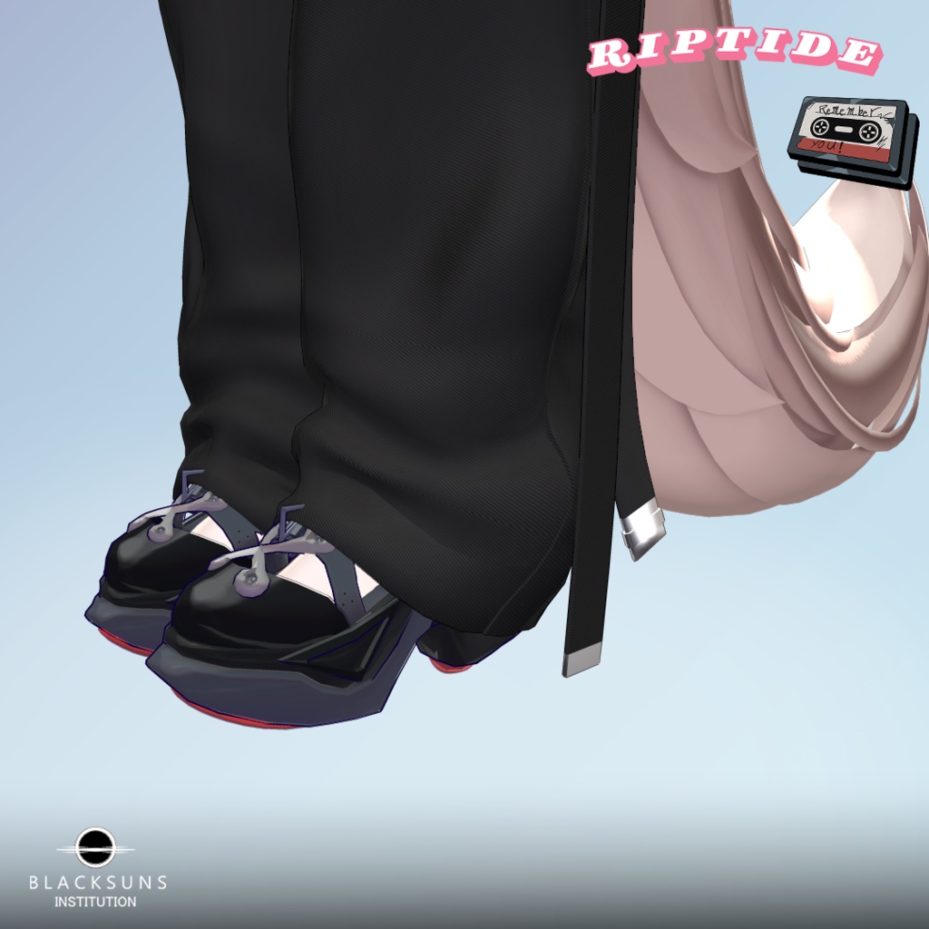 【11アバター対応スニーカー】『RIPTIDE』【VRC】#BSI