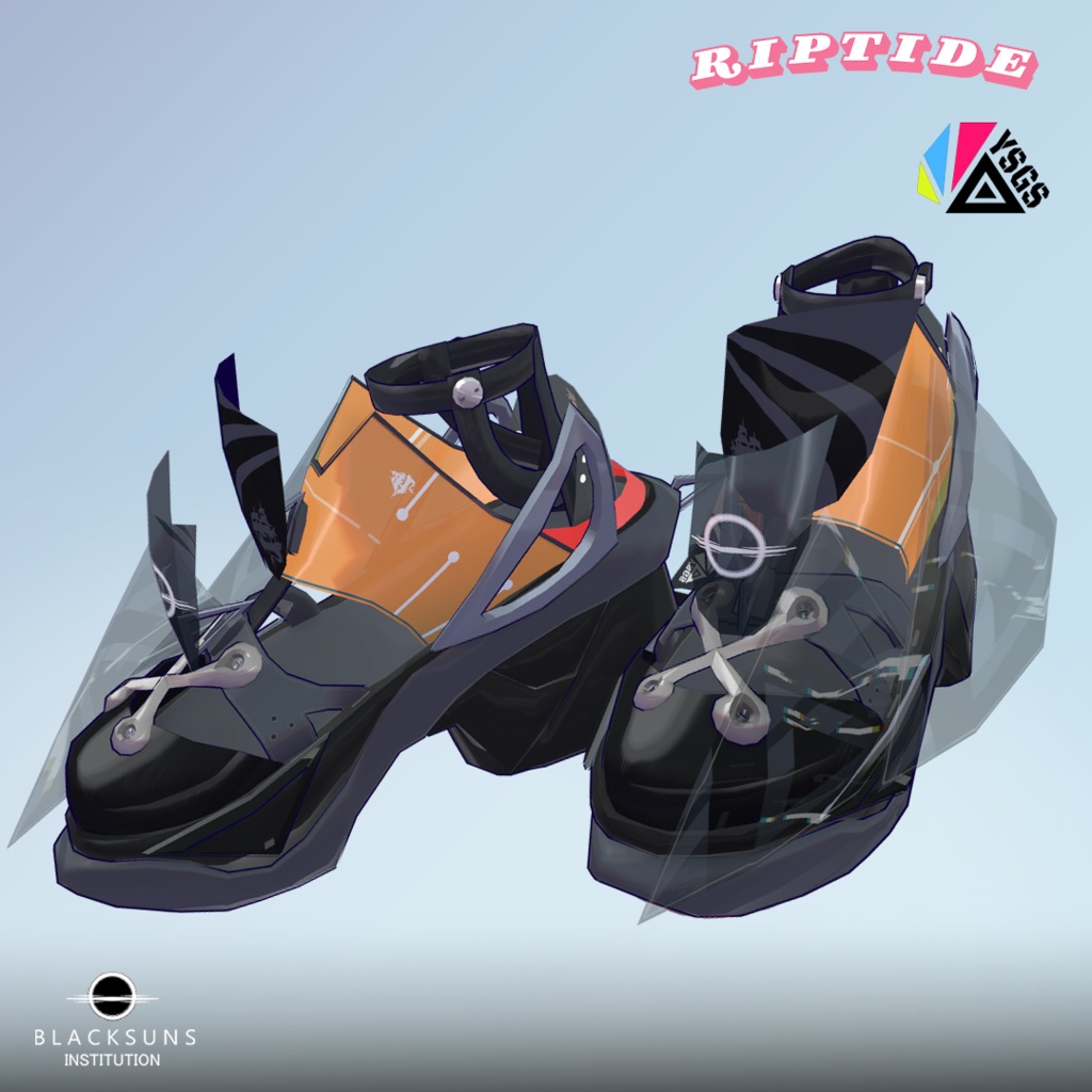 【11アバター対応スニーカー】『RIPTIDE』【VRC】#BSI