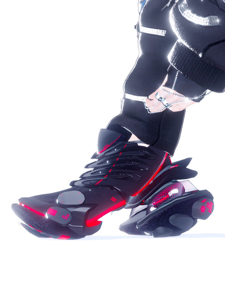 【10アバター対応スニーカー】『Mk-BABEL』【VRC】#BSI