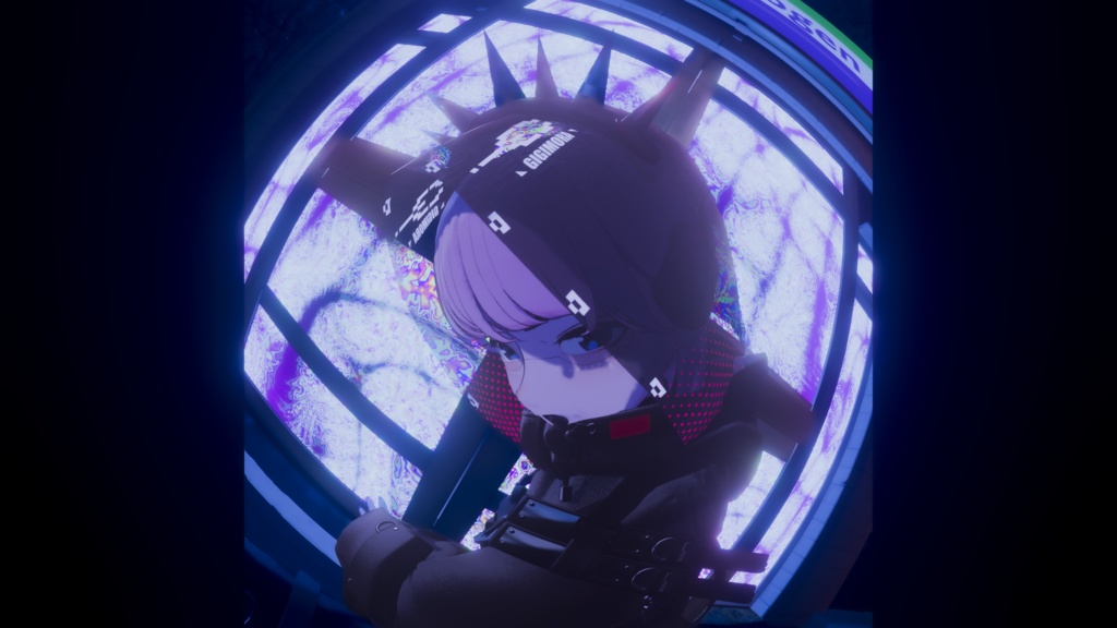 【複数アバター対応】GIGIMORA VISOR【MA対応】