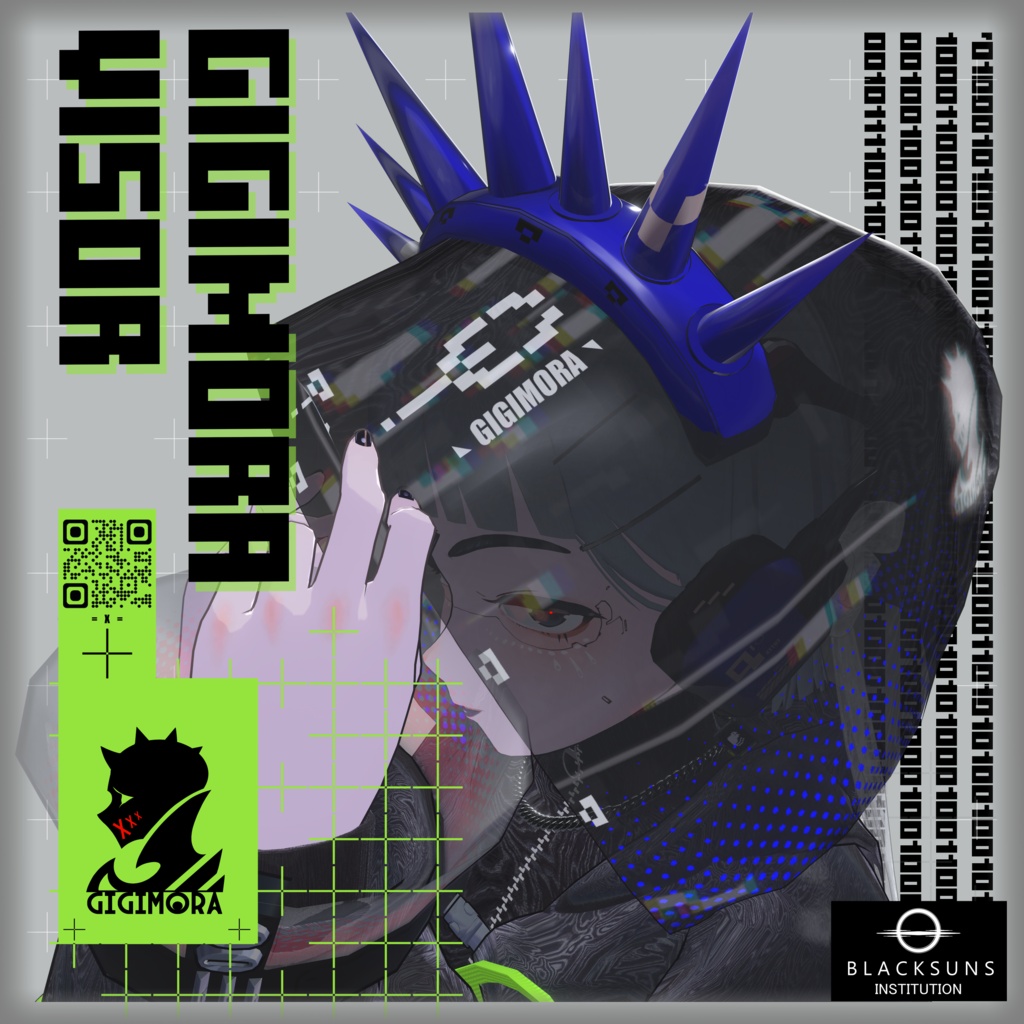 【複数アバター対応】GIGIMORA VISOR【MA対応】