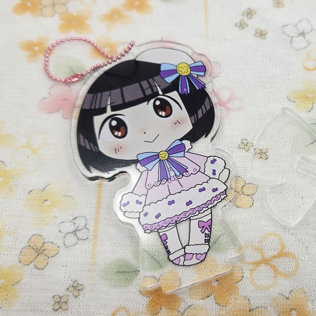 両面アクキー いちごみるく育ちゃん