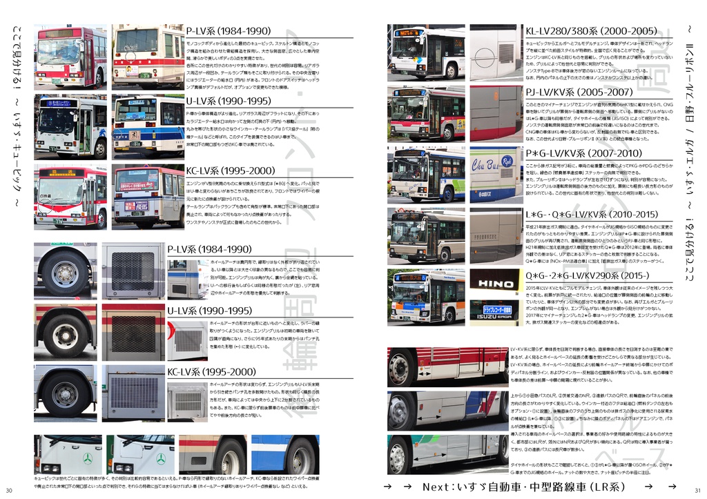 【C95】バスの見分けかたvol.1 - いすゞ・日野・三菱ふそうの路線車