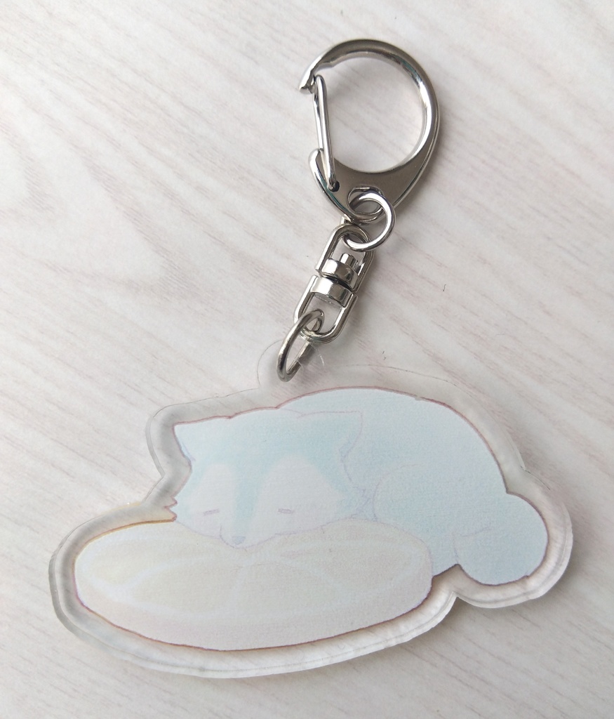 「ウルンくんとレモン」アクリルキーホルダー