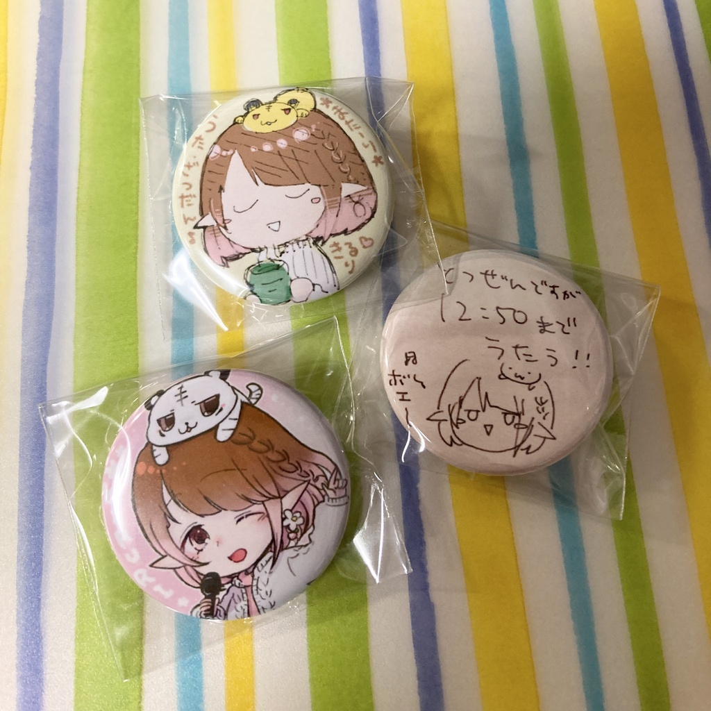 サムネミニ缶バッジセット