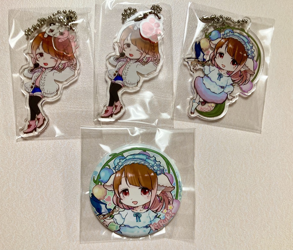アクキー&缶バッジセット