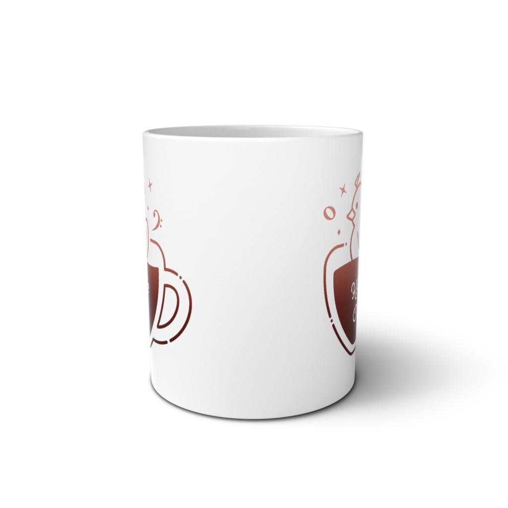 黄ノ瀬オブリ/ロゴ入りマグカップ(Brown)