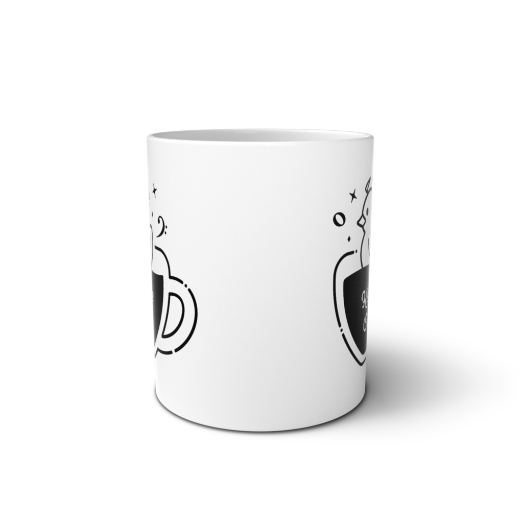 黄ノ瀬オブリ/ロゴ入りマグカップ(Black)