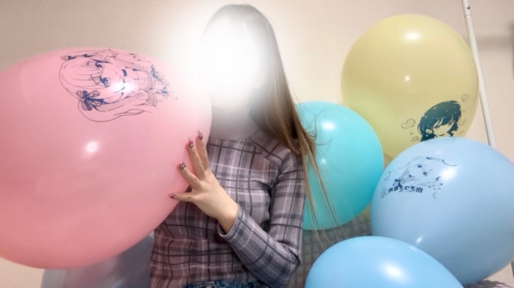 イラスト風船膨らまし🎈