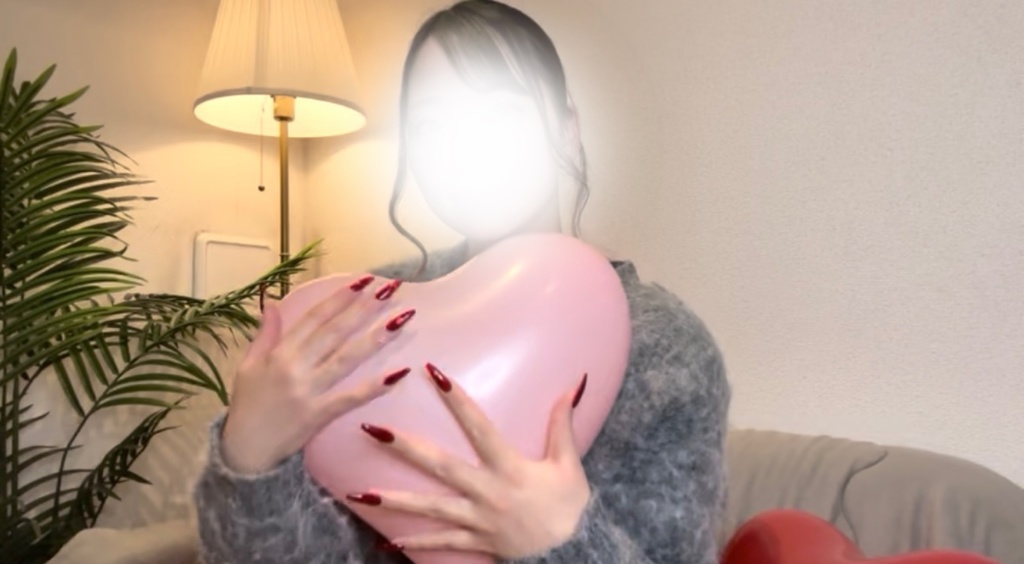 バレンタイン🍫💝ハート風船膨らまし🎈