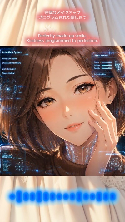 【FREE】【無料】【MUSIC MP4】『 未来のママ、AIママ (架空CMソング) 』KnitMomの音楽第10弾