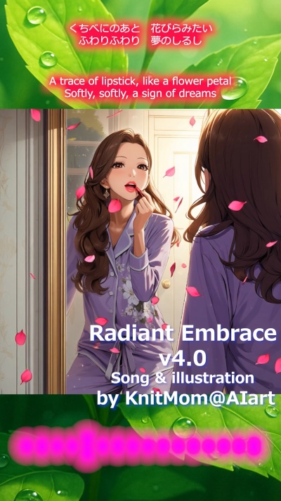 【FREE】【無料】【MUSIC MP4】『 Radiant Embrace ダンシングバージョン 』KnitMomの音楽第11弾