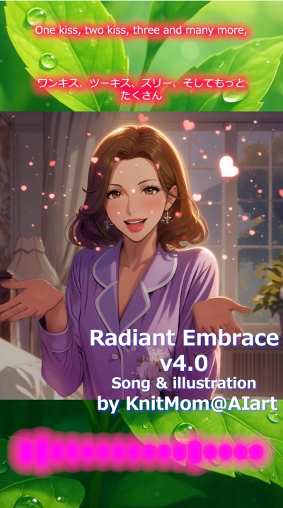 【FREE】【無料】【MUSIC MP4】『 Radiant Embrace ダンシングバージョン 』KnitMomの音楽第11弾