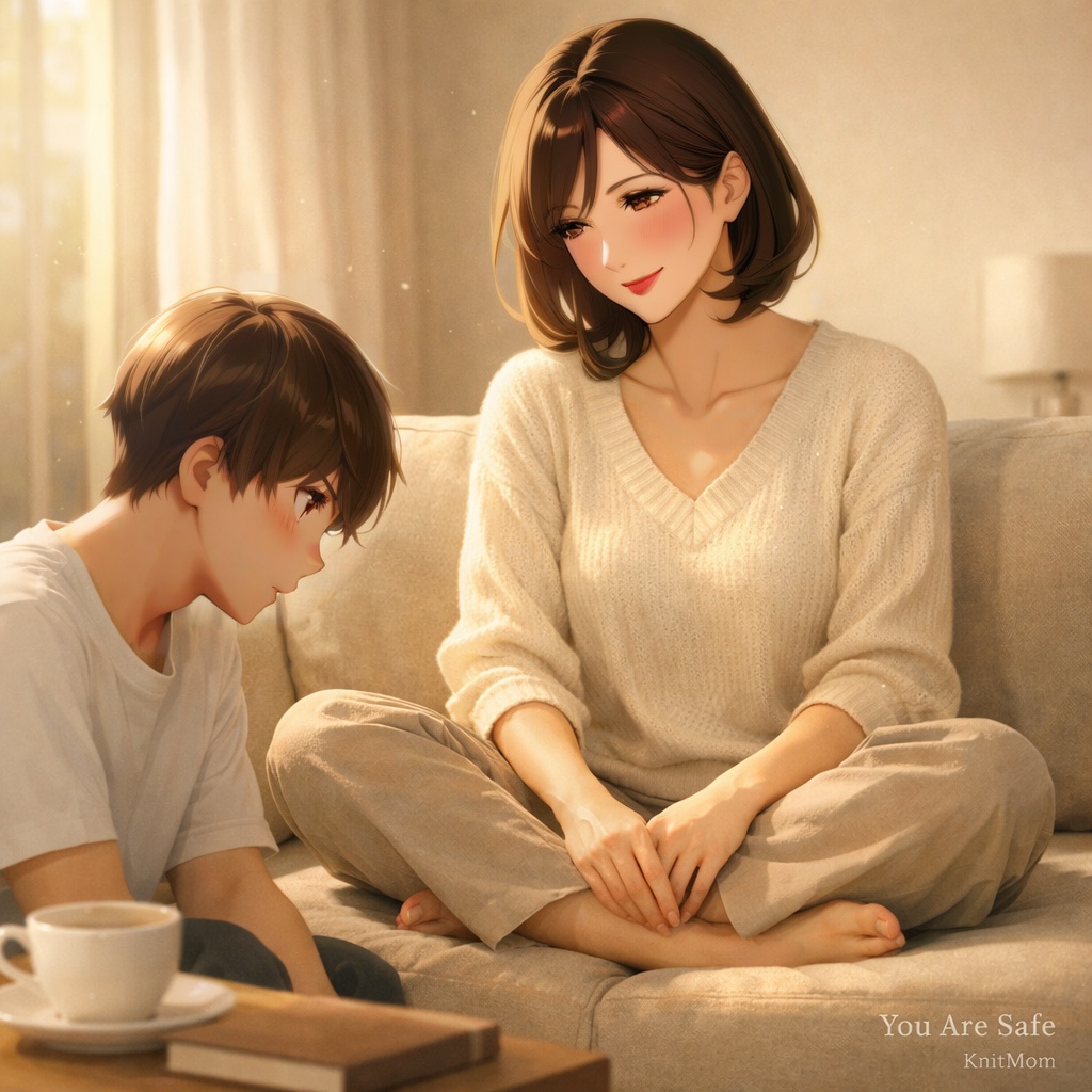 【インストルメンタル曲:DnB piano】KnitMom@AIartの真面目なアルバム#2『 You Are Safe 』