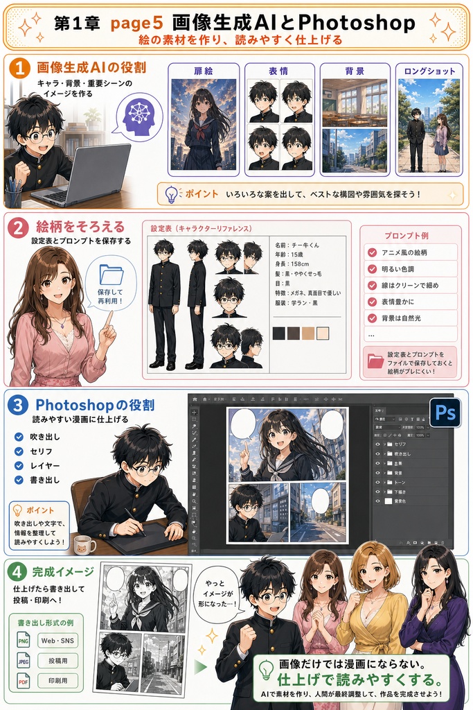 【PDF】chatGPTとcodexを使ったAIマンガの作り方