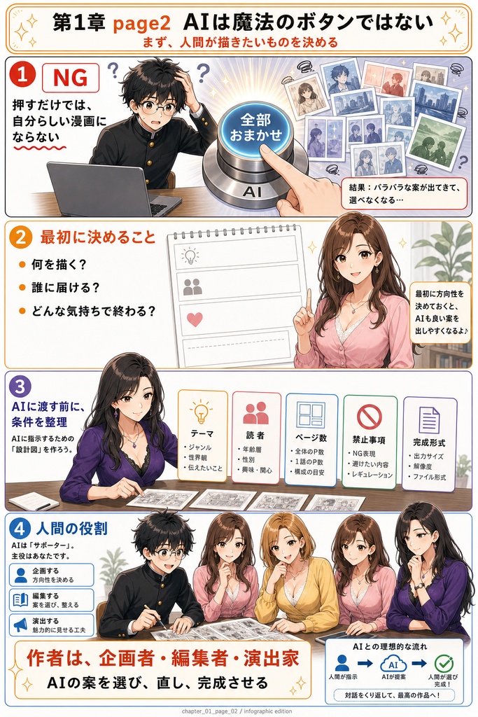 【PDF】chatGPTとcodexを使ったAIマンガの作り方
