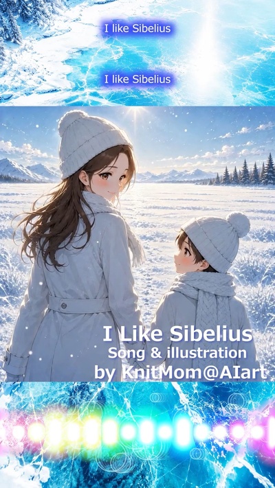 【mp4】KnitMom@AIart 真面目なMV『 I Like Sibelius 』