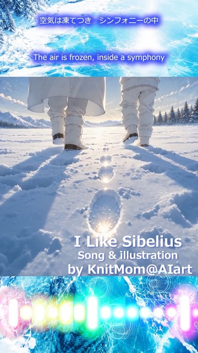 【mp4】KnitMom@AIart 真面目なMV『 I Like Sibelius 』