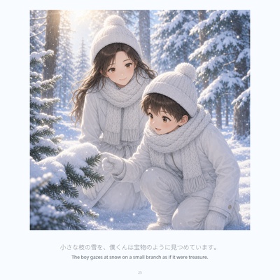 ❄️📘【絵本つきMV】I Like Sibelius 【PDF, mp4】☀️🎵
