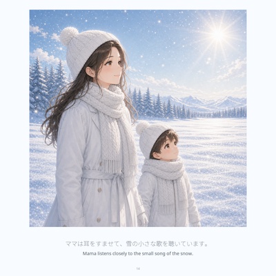 ❄️📘【絵本つきMV】I Like Sibelius 【PDF, mp4】☀️🎵
